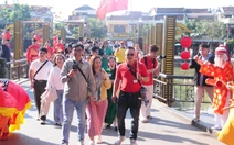 Hội An dành nghi thức đặc biệt chào đón đoàn khách 'xông đất' năm mới 2026