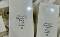 Thu hồi 3 lô kem chống nắng giả do công ty của chồng Đoàn Di Băng phân phối