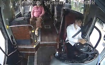 Xử phạt tài xế xe khách bấm điện thoại khi lái xe gây tai nạn với xe tải