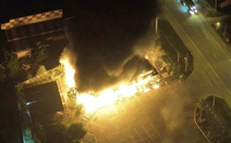 Hàng loạt trạm xăng ở Thái Lan bị đánh bom