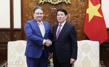 Chủ tịch nước Lương Cường tiếp Đại sứ Mỹ tại Việt Nam đến chào từ biệt