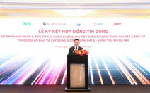 Agribank làm đầu mối thu xếp hơn 25.400 tỉ đồng cho dự án vành đai 4