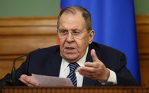 Ngoại trưởng Nga: Bàn về lệnh ngừng bắn trước thỏa thuận hòa bình là ‘không nghiêm túc'