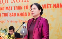 Bà Hà Thị Nga làm Phó chủ tịch - Tổng thư ký Ủy ban Trung ương MTTQ Việt Nam