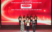 Dai-ichi Life Việt Nam 10 năm liên tiếp vào Top 500 doanh nghiệp lớn