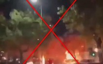 Thực hư video 'khung cảnh rực lửa do ném bom xăng' trong biểu tình ở Mỹ?