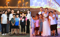 Cô dâu chú rể tìm lại những đứa trẻ xa lạ trong ảnh cưới 12 năm trước