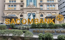 Logo Sacombank bất ngờ xuất hiện tại tòa nhà Thaigroup
