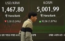 Chứng khoán châu Á tăng điểm, chỉ số Kospi lập kỷ lục sau khi ông Trump hủy áp thuế vụ Greenland
