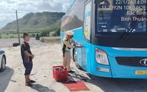 Phạt nặng 3 tài xế không bằng lái vẫn lái xe chạy trên cao tốc Phan Thiết - Vĩnh Hảo