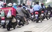 Tra cứu 138 xe máy vi phạm chạy trên vỉa hè đường Quang Trung thuộc phường Gò Vấp, An Hội Tây