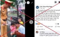 Thông tin người phụ nữ và hai đứa nhỏ quỳ gối xin CSGT tại Thanh Hóa là sai sự thật