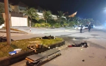 Phát hiện 3 người chết nằm trên đường, xung quanh có mã tấu, bình xịt hơi cay