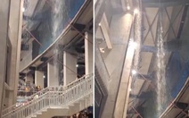 Sân Camp Nou của Barca vừa đại tu đã dột như thác