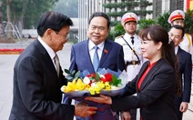 Chủ tịch Quốc hội hội kiến Tổng Bí thư, Chủ tịch nước Lào