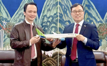 Ông Trịnh Văn Quyết gặp gỡ Đại sứ Hàn Quốc, tái xuất thương trường