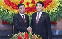 Chủ tịch nước Lương Cường hội kiến Tổng Bí thư, Chủ tịch nước Lào