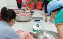 Làm rõ vụ thịt heo không tươi vào trường tiểu học ở TP.HCM