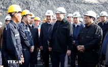 Tổng Bí thư Tô Lâm cùng Thủ tướng Phạm Minh Chính thăm công nhân ngành than