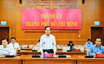 Bí thư Thành ủy Trần Lưu Quang chủ trì họp Ban Chỉ đạo bầu cử thành phố