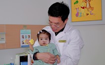 Kỳ tích ghép gan cho bé gái gần 1 tuổi, cân nặng chỉ 5,3kg tại Vinmec Times City