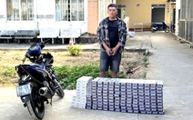 Không giấy phép lái xe, chở thuốc lá lậu gây tai nạn giao thông