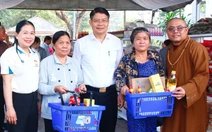Xã Bình Chánh, TP.HCM tổ chức 'Phiên chợ 0 đồng', trao quà đến 1.200 hộ khó khăn