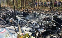 Rơi máy bay không quân Thái Lan, 2 phi công tử nạn