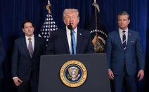 Ông Trump họp báo: Mỹ sẽ cho các công ty dầu mỏ lớn 'tiến vào'