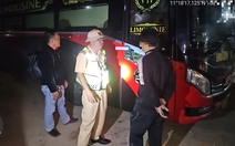 Xe khách chạy trên cao tốc Phan Thiết - Vĩnh Hảo vi phạm 4 lỗi, bị phạt hơn 61 triệu đồng