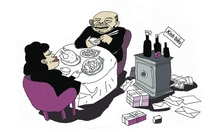 Thực phẩm sạch của quan tham dịp Tết