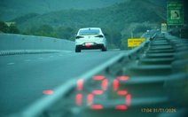 Hàng loạt tài xế vi phạm tốc độ trên cao tốc TP.HCM - Vân Phong bị 'phạt nguội'
