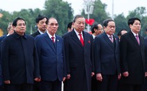 Lãnh đạo Đảng, Nhà nước vào lăng viếng Chủ tịch Hồ Chí Minh dịp kỷ niệm 80 năm Ngày Tổng tuyển cử
