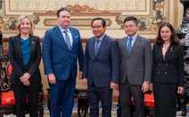 Chủ tịch Nguyễn Văn Được đón tiếp Đại sứ Mỹ Marc Knapper chào từ biệt TP.HCM