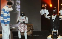 Robot hình người múa võ kungfu, diễn kịch, khuấy động các bữa tiệc tại Trung Quốc