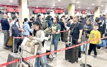 Tân Sơn Nhất vào cao điểm bay Tết
