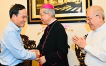 Bí thư Thành ủy TP.HCM Trần Lưu Quang thăm, chúc Tết chức sắc tiêu biểu các tôn giáo