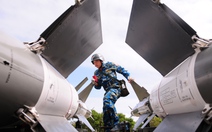 Cận cảnh trận địa tên lửa trực chiến canh trời cận Tết bên bờ biển Đà Nẵng