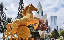 Ngựa vàng, ngựa bạc Nha Trang tung vó mang tài lộc cho năm mới