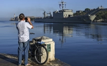 Tàu Mexico chở 814 tấn hàng viện trợ cho Cuba tiến vào cảng Havana