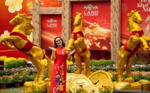 Đêm lung linh, ngày tỏa sắc tại các khu 'đất vàng' TP.HCM thành công viên đón Tết