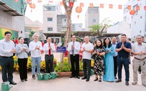 Đại tướng Lê Hồng Anh dự khánh thành công viên, nhà sinh hoạt cộng đồng phường An Khánh