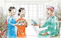 Lì xì hưởng ứng Tết không dùng tiền mặt
