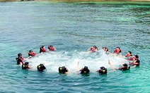 Khách quốc tế chọn trải nghiệm tour 3 đảo để chụp ảnh và lặn ngắm san hô ở Phú Quốc dịp Tết