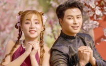 Võ Minh Lâm và con gái nghệ sĩ Châu Thanh đẹp đôi trong khúc nhạc ngày xuân