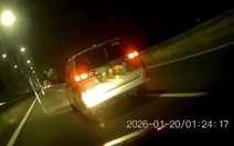 Cảnh sát giao thông cảnh báo 'chuyển làn không xi nhan' trên cao tốc dễ xảy ra tai nạn nghiêm trọng