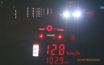 Phạt nguội hàng chục ô tô chạy quá tốc độ trên cao tốc từ TP.HCM đến Khánh Hòa