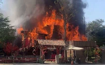 Vụ cháy quán cà phê ở phường Hiệp Bình: Ngọn lửa bùng phát tại nhà kho chứa vật dụng