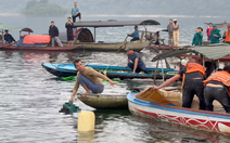 Vụ chìm tàu ở hồ Thác Bà: Tìm thấy thêm 4 thi thể nạn nhân