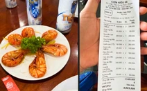 Dĩa tôm sú 6 con giá 300.000 đồng gây tranh cãi ở Phú Quốc, chính quyền vào cuộc